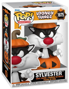 Figurka do gier Funko Pop Animation Looney Tunes Sylwester Z Dynią 10 cm (0889698808729) - obraz 1