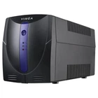 Источник бесперебойного питания Vinga LED 600VA plastic case with USB 600 ВА / 360 Вт / 7 А*ч (VPE-600PU)