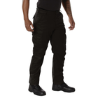 Тактичні штани Rothco Rip-Stop BDU Pant R/S Black рипстоп чорні S - зображення 5