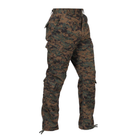 Штани Rothco тактичні десантні цифровий камуфляж Vintage Paratrooper Pants Woodland Digital Camo L - зображення 3