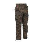 Брюки Rothco тактические десантные цифровой камуфляж Vintage Paratrooper Pants Woodland Digital Camo S - изображение 2