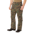 Брюки Rothco тактические десантные цифровой камуфляж Vintage Paratrooper Pants Woodland Digital Camo M - изображение 7