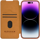 Чохол-книжка Nillkin Qin Pro Leather для Apple iPhone 15 Pro Max Brown (6902048265271)