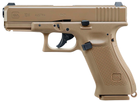 Пістолет пневматичний Umarex Glock19X Tan Blowback кал. 4.5 мм ВВ