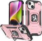 Панель Wozinsky Ring Armor для Apple iPhone 15 Plus Pink/Black (9145576280621)