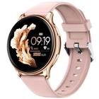 Смарт-годинник жіночий UWatch Melisia Gold Rubber 2 ремінець Золотий (3169)