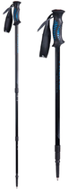 Kije trekkingowe Viking 610-17-2501-09-UNI Kalio 65 - 135 cm czarne (5901115734291) - obraz 1