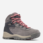 Buty trekkingowe damskie niskie Columbia Newton Ridge Plus Waterproof Amped 1718821009 37.5 (6.5US) Szary/Różowy (195981616637) - obraz 5