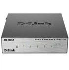 Комутатор D-Link DES-1005D 5xFE, Desktop метал, Некерований