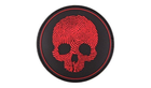 101 Inc. - 3D Патч - Fingerprint Skull - Red - 444130-7210