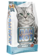 Сухой корм для кошек Пан Кот Рыба