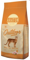 Сухий корм для кішок ARATON OUTDOOR Adult All Breeds з куркою та індичкою