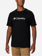 Футболка бавовняна чоловіча Columbia CSC Basic Logo Short Sleeve 1680053010 S Чорна (193553315988) - зображення 1