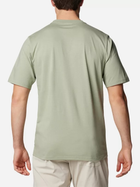 Футболка бавовняна чоловіча Columbia CSC Basic Logo Short Sleeve 1680053354 XL Оливкова (195981521757) - зображення 2