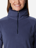 Толстовка без капюшона жіноча Columbia Glacial IV 1/2 Zip 1802201466 S Темно-синя (192660112596) - зображення 5