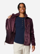 Bluza damska rozpinana streetwear Columbia Fire Side II Sherpa FZ 1819791606 S Bordowa (195981016895) - obraz 5