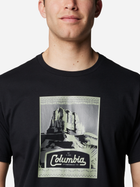 Футболка бавовняна чоловіча Columbia CSC Seasonal Logo Tee 1991036009 M Чорна (195981462210) - зображення 5