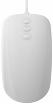 Mysz Cherry AK-PMH3 Medical Mouse 3-Button Scroll USB White (AK-PMH3OB-US-W) - obraz 1