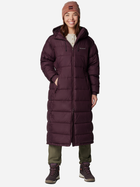 Kurtka zimowa damska sportowa Columbia Pike Lake Long Jacket 2051351607 M Bordowa (195981410051) - obraz 4