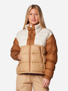 Куртка зимова коротка жіноча Columbia Pike Lake II Cropped Jacket 2051361262 M Білий/Бежевий (195981030099) - зображення 1