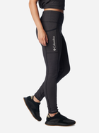 Legginsy sportowe damskie Columbia Move Legging 2072961010 L Czarne (195980573269) - obraz 3