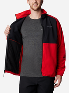 Толстовка на флісі, на блискавці чоловіча Columbia Sage Peak Full Zip Fleece 2095781698 L Червоний/Чорний (195981013696) - зображення 4