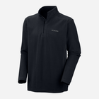 Толстовка на флісі чоловіча Columbia Klamath Range II Half Zip 1352472010 L Чорна (824646897127) - зображення 6