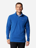 Bluza męska nierozpinana streetwear Columbia Klamath Range II Half Zip 1352472441 S Niebieska (195980978774) - obraz 4