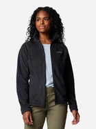 Толстовка на блискавці без капюшона жіноча Columbia Benton Springs Full Zip 1372111010 S Чорна (824648383796) - зображення 5