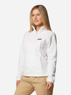 Толстовка на блискавці без капюшона жіноча Columbia Benton Springs Full Zip 1372111125 L Біла (886535863897) - зображення 4