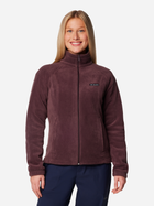 Толстовка на блискавці без капюшона жіноча Columbia Benton Springs Full Zip 1372111613 XS Бордова (195981471212) - зображення 1