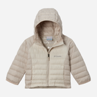 Підліткова зимова куртка для дівчинки Columbia Powder Lite II Hooded Jacket 2090043191 155-159 см (L) Бежева (195981305197) - зображення 1