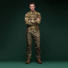 Флисовая тактическая кофта Ukrarmor Garrison Fleece Multicam. Temperature control, polyester L - изображение 6