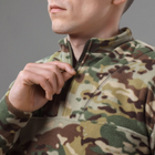 Флісова тактична кофта Ukrarmor Garrison Fleece Multicam. Temperature control, polyester XL - зображення 4