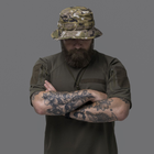 Шляпа тактическая Combat Ukrarmor Hat (TDU ripstop). Цвет Мультикам L/XL - изображение 5