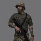 Капелюх тактичний Combat Ukrarmor Hat (TDU ripstop). Колір Мультикам L/XL - зображення 9