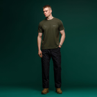 Футболка Basic Military Ukrarmor T-Shirt. Авдеевка. Топографическая карта. Олива S - изображение 6