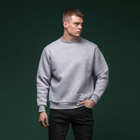 Свитшот Base Soft Ukrarmor Sweatshirt. Свободный стиль. Цвет Серый/Gray XL - изображение 5