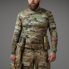 Рашгард тактичний Raptor Ukrarmor Rashguard Multicam. Slim fit, polyester M - зображення 7