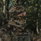 Флісовий баф FrostWrap Ukrarmor із щільністю 280/м2. Теплоізоляція Slimex. Колір мультикам L/XL - зображення 2