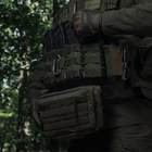 Сумка-напашник PRO. Розмір Ukrarmor XL (19х26 см). Матеріал Cordura 500D. Олива - зображення 4