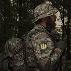 Підсумок для рації. Ukrarmor Кріплення Molle. Cordura 500D. Колір Мультикам 14×7×4 см - зображення 4