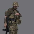 Шляпа тактическая Combat Ukrarmor Hat (TDU ripstop). Цвет Пиксель (мм-14) S/M - изображение 9