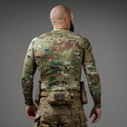 Рашгард тактичний Raptor Ukrarmor Rashguard Multicam. Slim fit, polyester S - зображення 3