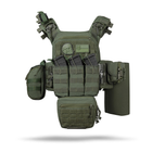 Комплект снаряжения Commando Ukrarmor Elite Tactical Assault Kit. Под 25х30 см бронеплиты. Олива - изображение 7