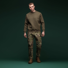 Свитшот Base Soft Ukrarmor Sweatshirt. Свободный стиль. Цвет Олива/Olive XXL - изображение 2