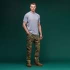 Комплект футболок Basic Ukrarmor Military T-shirt. Материал Cottone/Elastane, серый XL - изображение 5