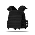 Плитоноска Modular Vest Ukrarmor Platform (MVP) Lite. Cordura 1000. Колір Чорний Універсальний M-XXL (регулюється ззаду та на плечах) - зображення 7