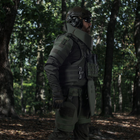 Бронекостюм ATAS (Advanced Ukrarmor Tactical Armor Suit) Level II. Клас захисту - 2. Олива. L/XL - зображення 7