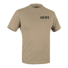 Футболка з малюнком ARMY Logo 2XL Tan 499